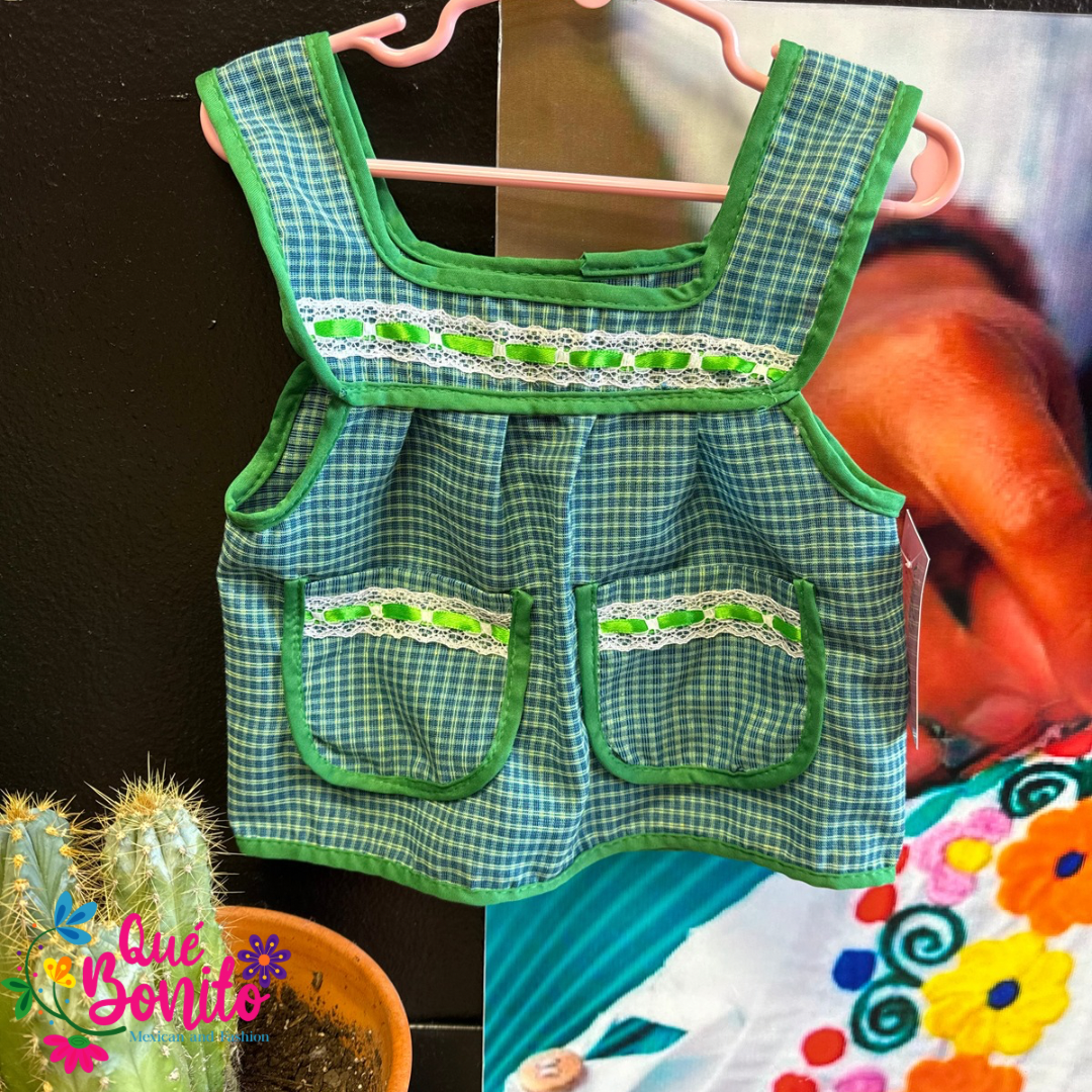 Size 2T Apron for Girls w/Pockets