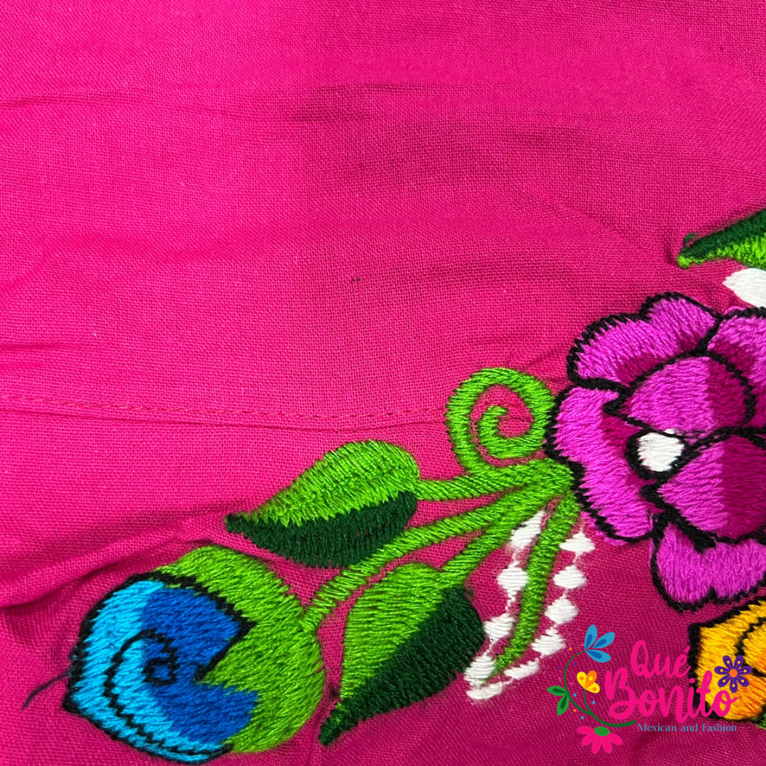 Graduation Mexican Embroidered Dress One Size Small-Medium