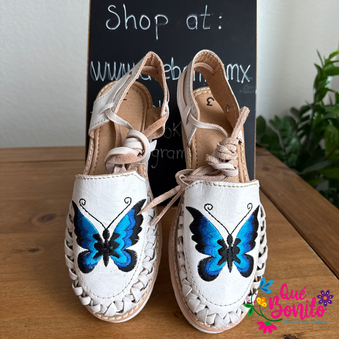 Hand Crafted Leather Huarache size 6 USA