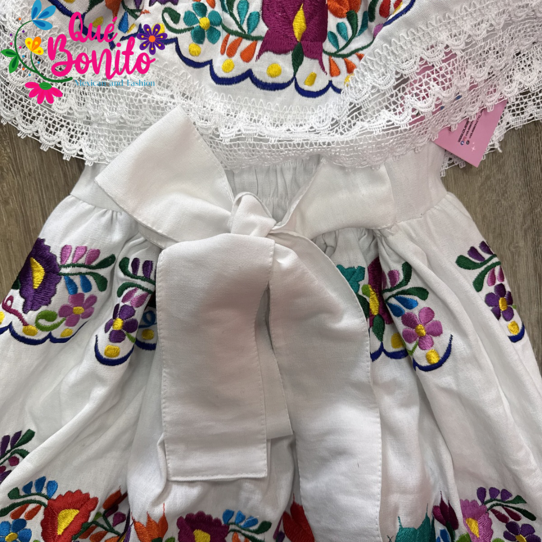 Fiesta Party Dress Que Bonito Mexican and Fashion