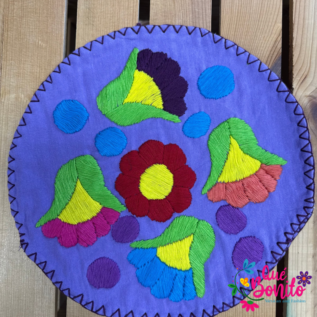 Tortilla Warmer Hand Embroidered