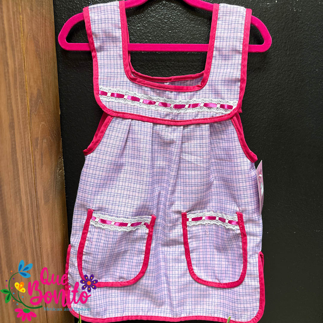 Size 8T Apron for Girls w/Pockets