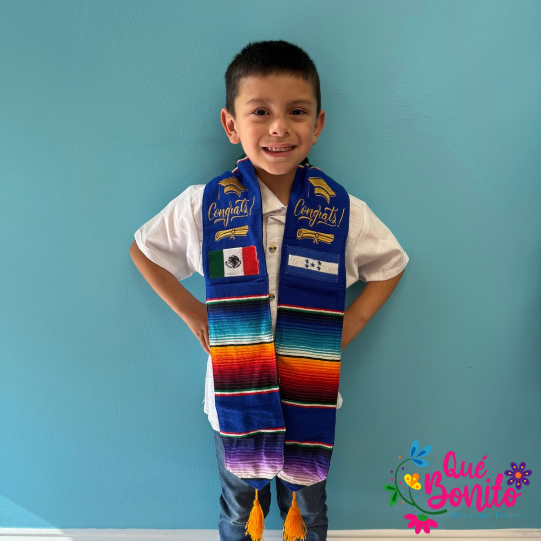 Traditional Graduation Sash for Kids