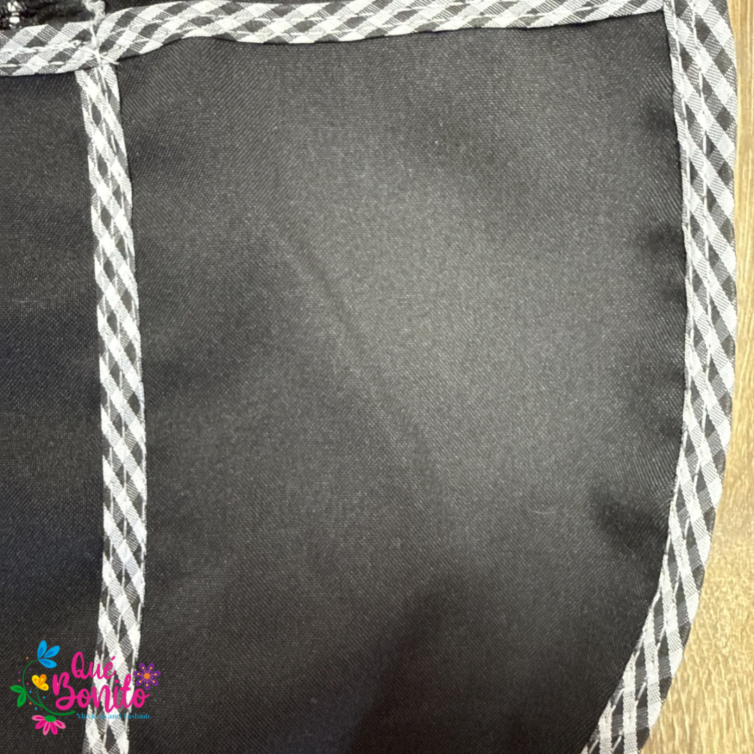 Catalina Polyester Apron Both Sides with Strings on the Side with Three Pockets and Zipper