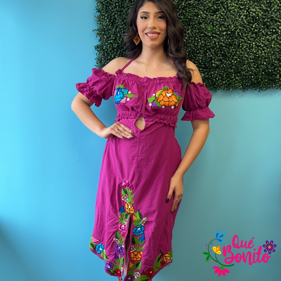 Coquette Embroidered Dress