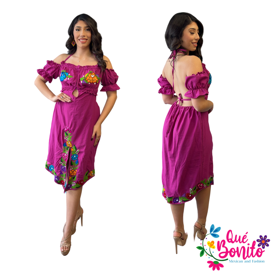 Coquette Embroidered Dress