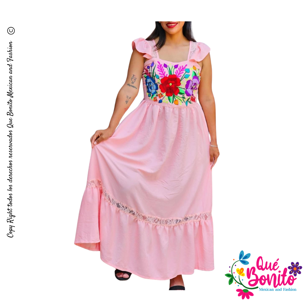 Mary Mexican Dress Que Bonito Mexican and Fashion
