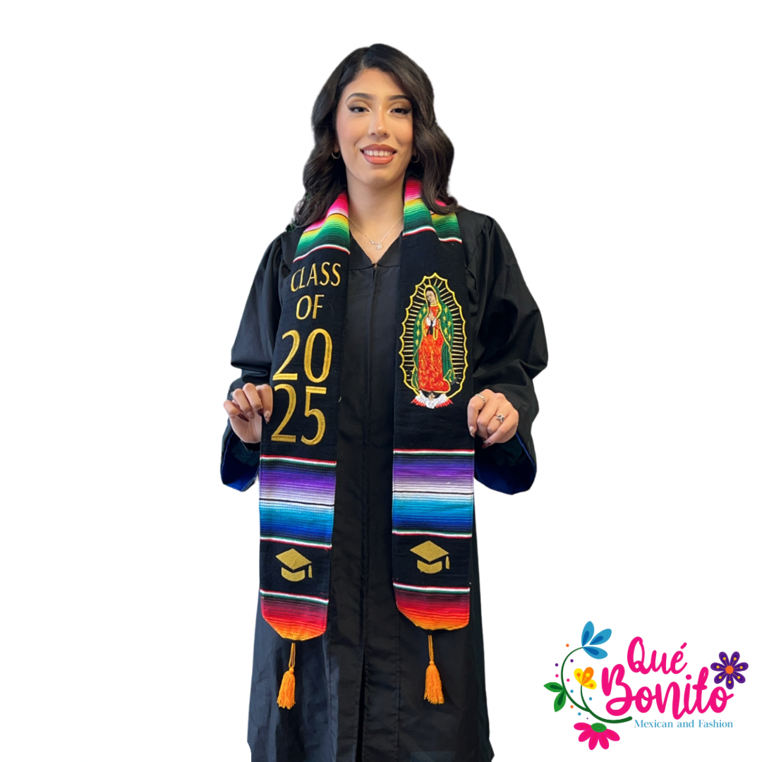 2025 Authentic Embroidered Graduation Sash