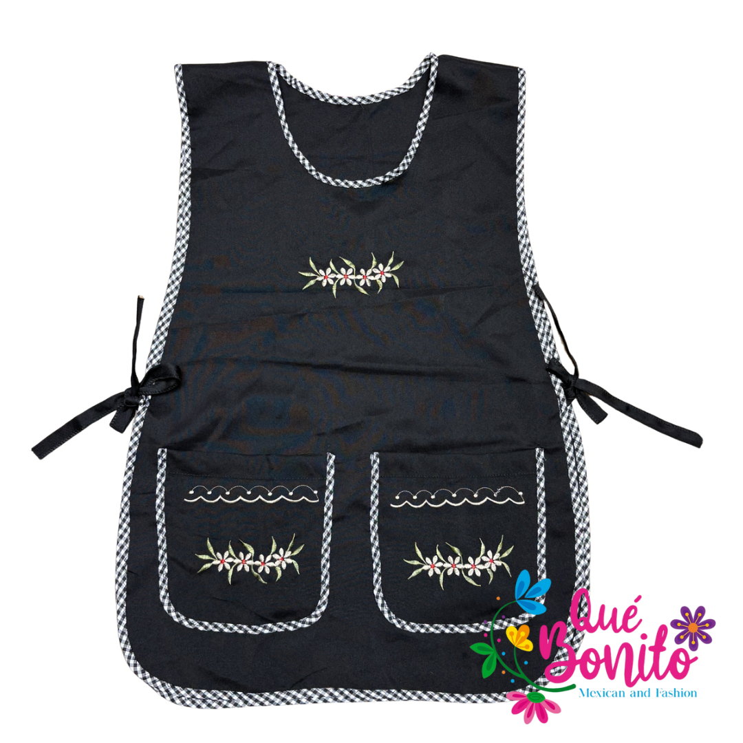 Teresa Polyester Apron Both Sides with Strings on the Side