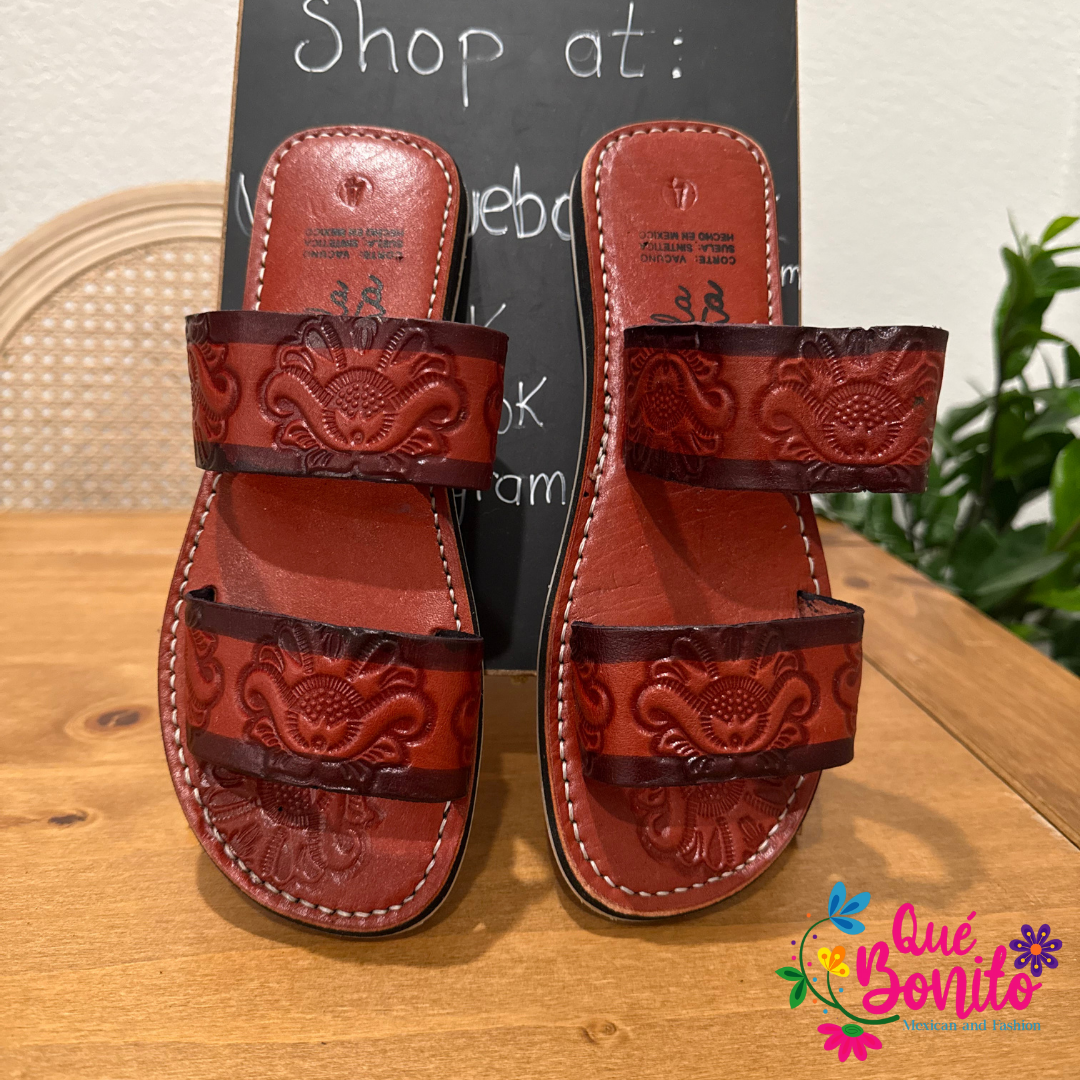 Hand Crafted Leather Huarache or Sandals Size 7 USA