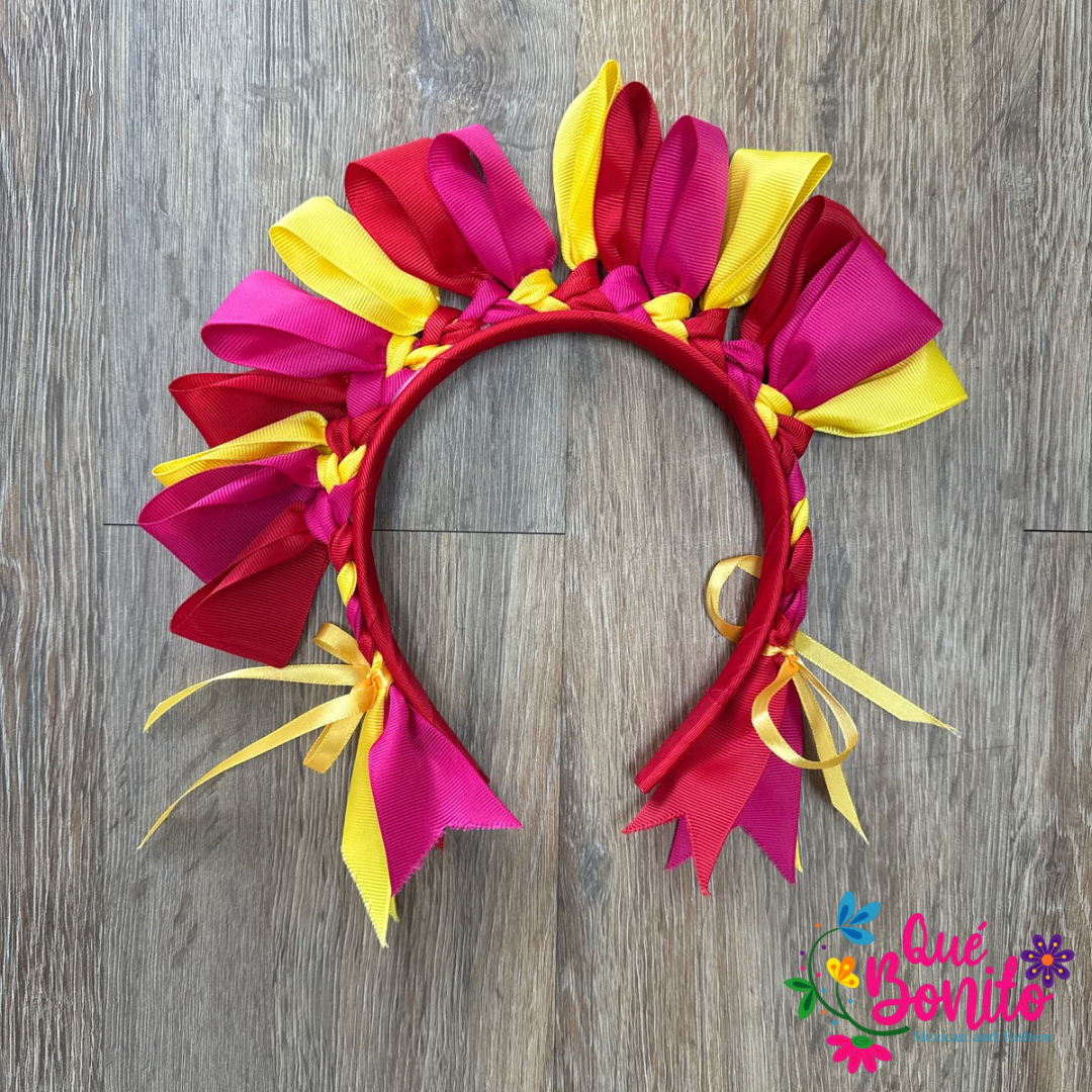 Lele Head Band Ribbon Accents