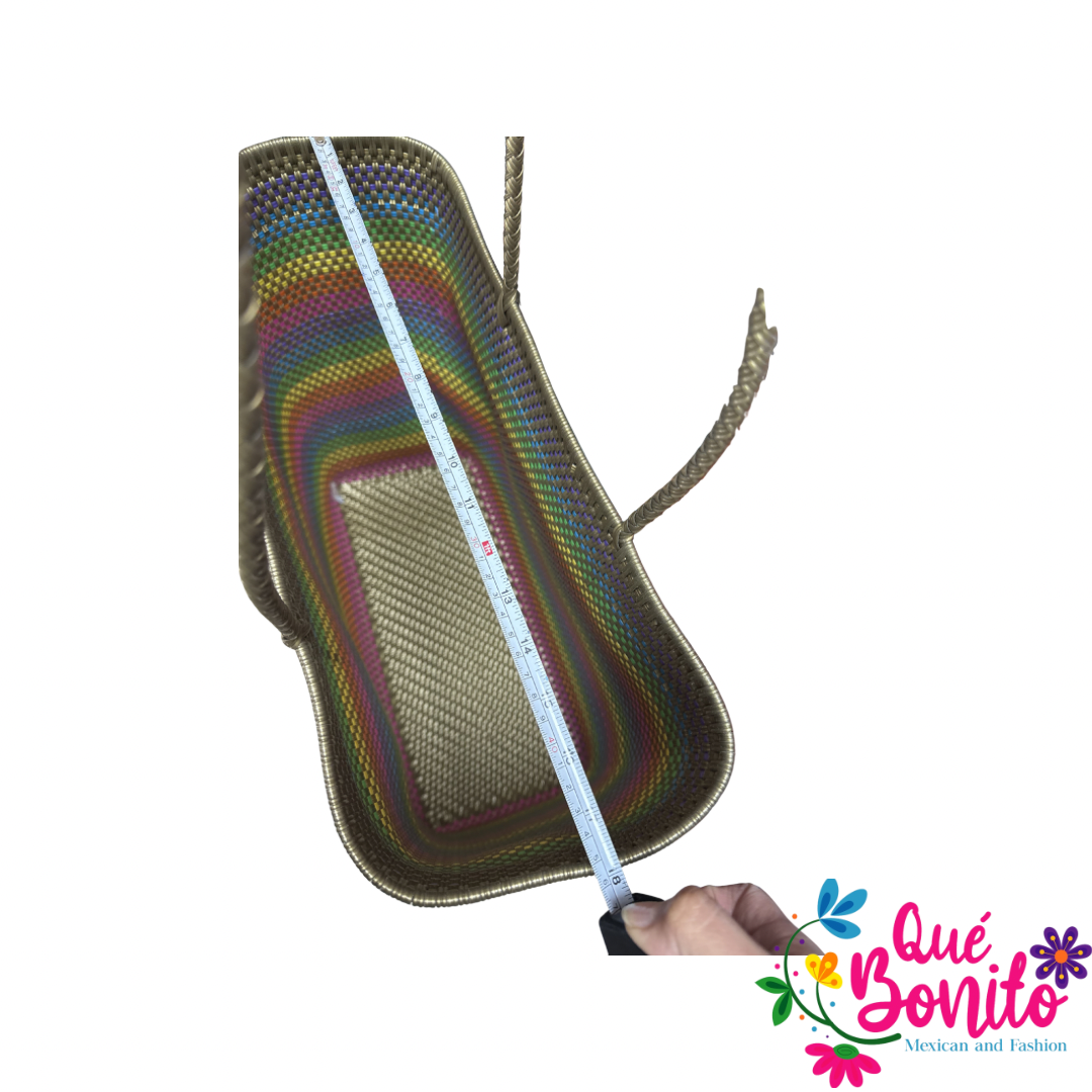 Extra Large Shopping Tote Hand Woven with Handle