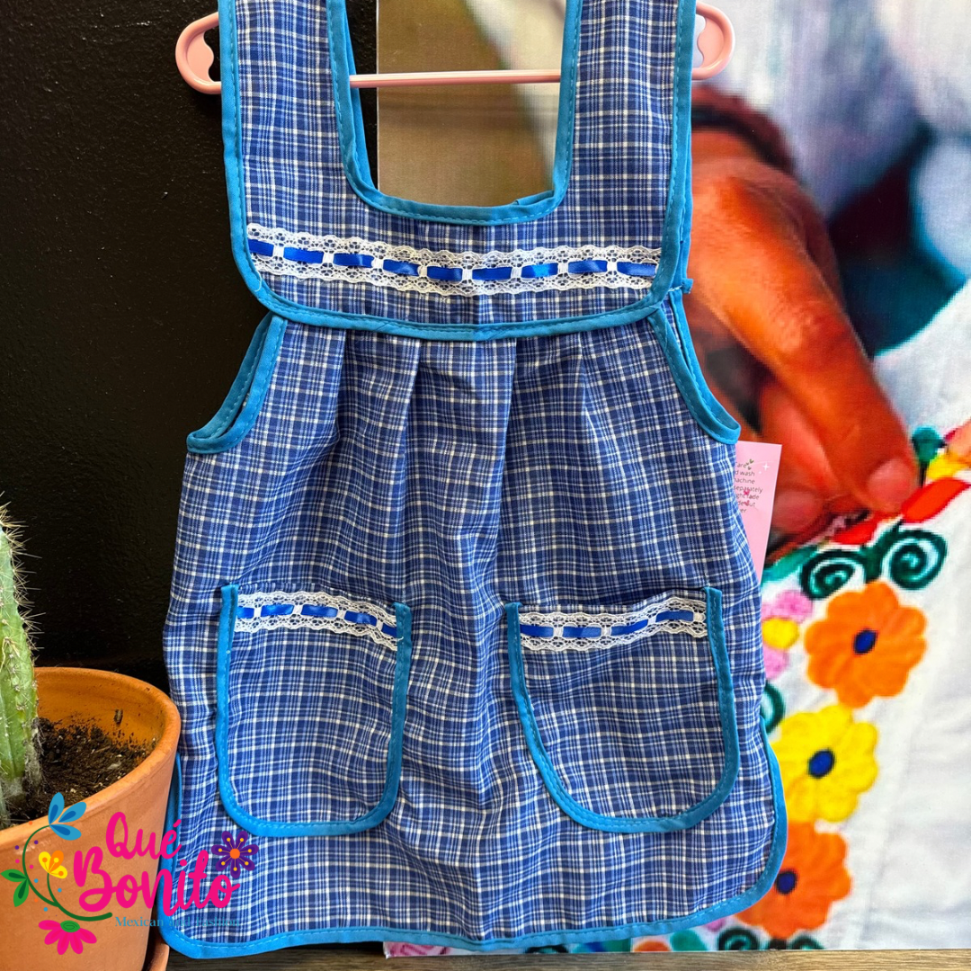Size 8T Apron for Girls w/Pockets