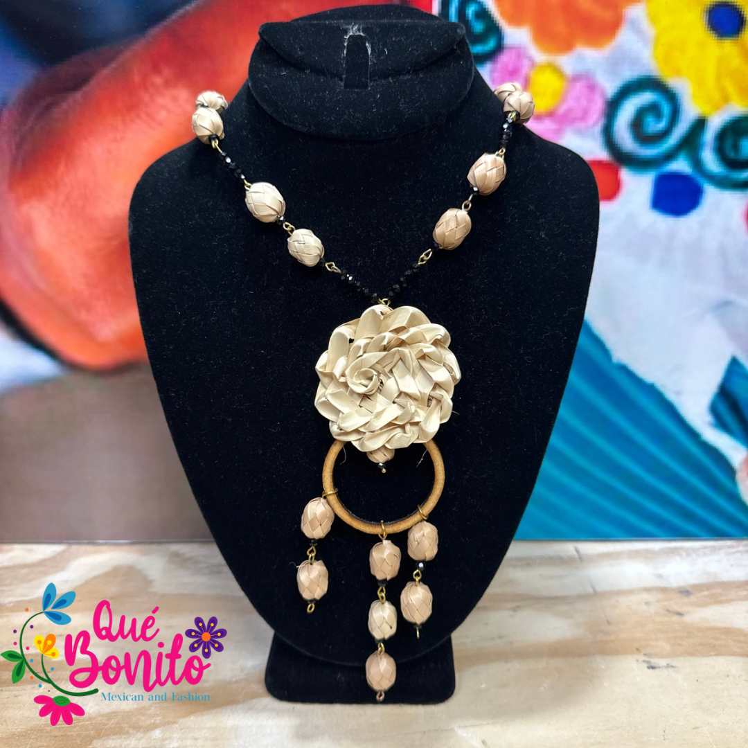 Unique Hand Crafted Set Earrings and Necklace