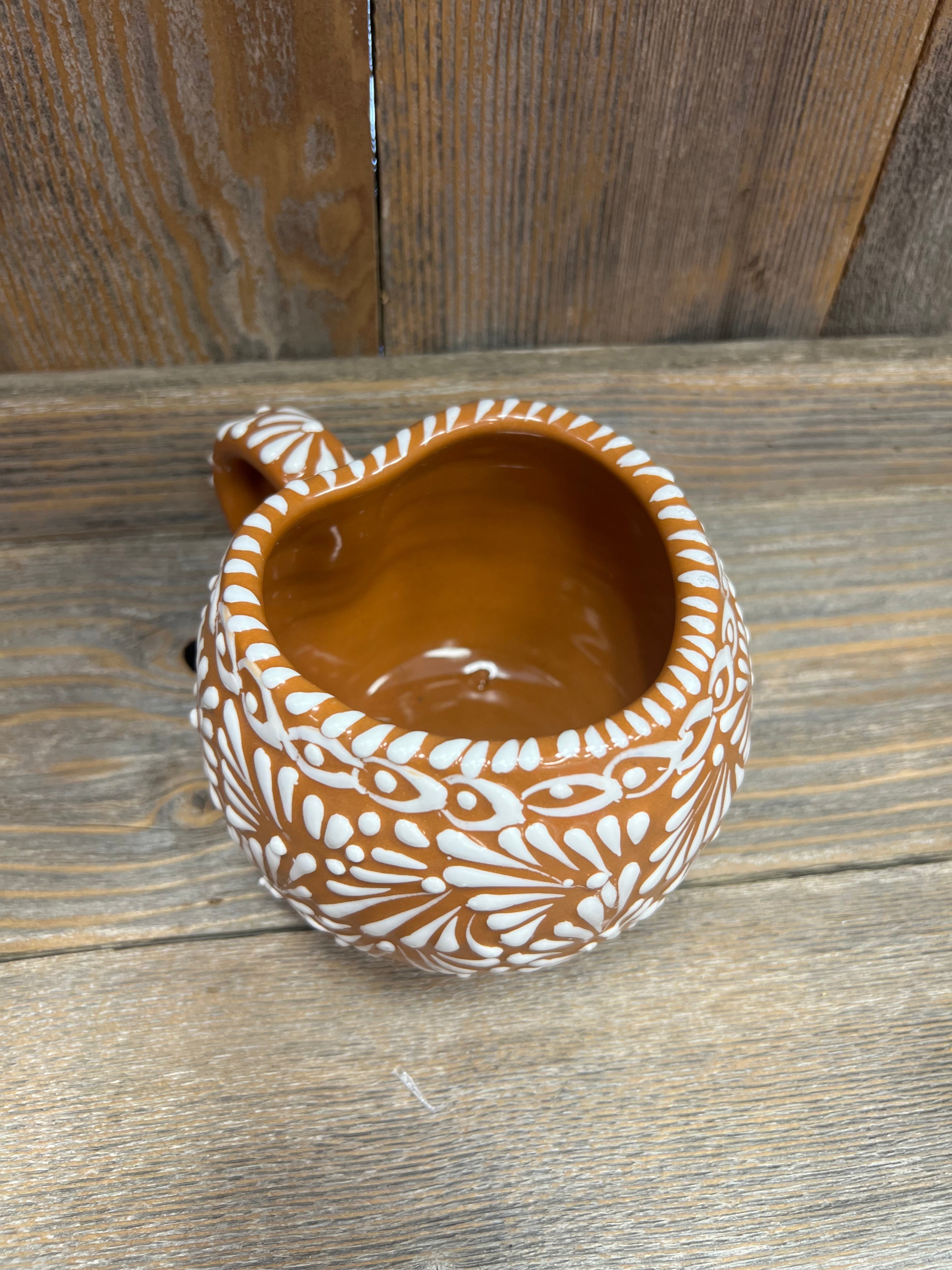 Mexican Handmade Heart Shape Mug