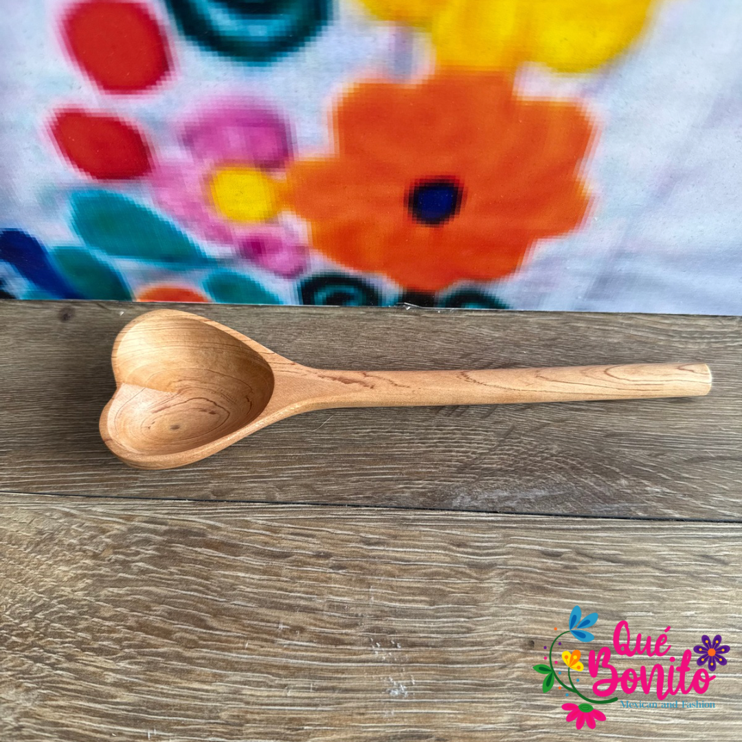 Wood Heart Spoon Hand Crafted