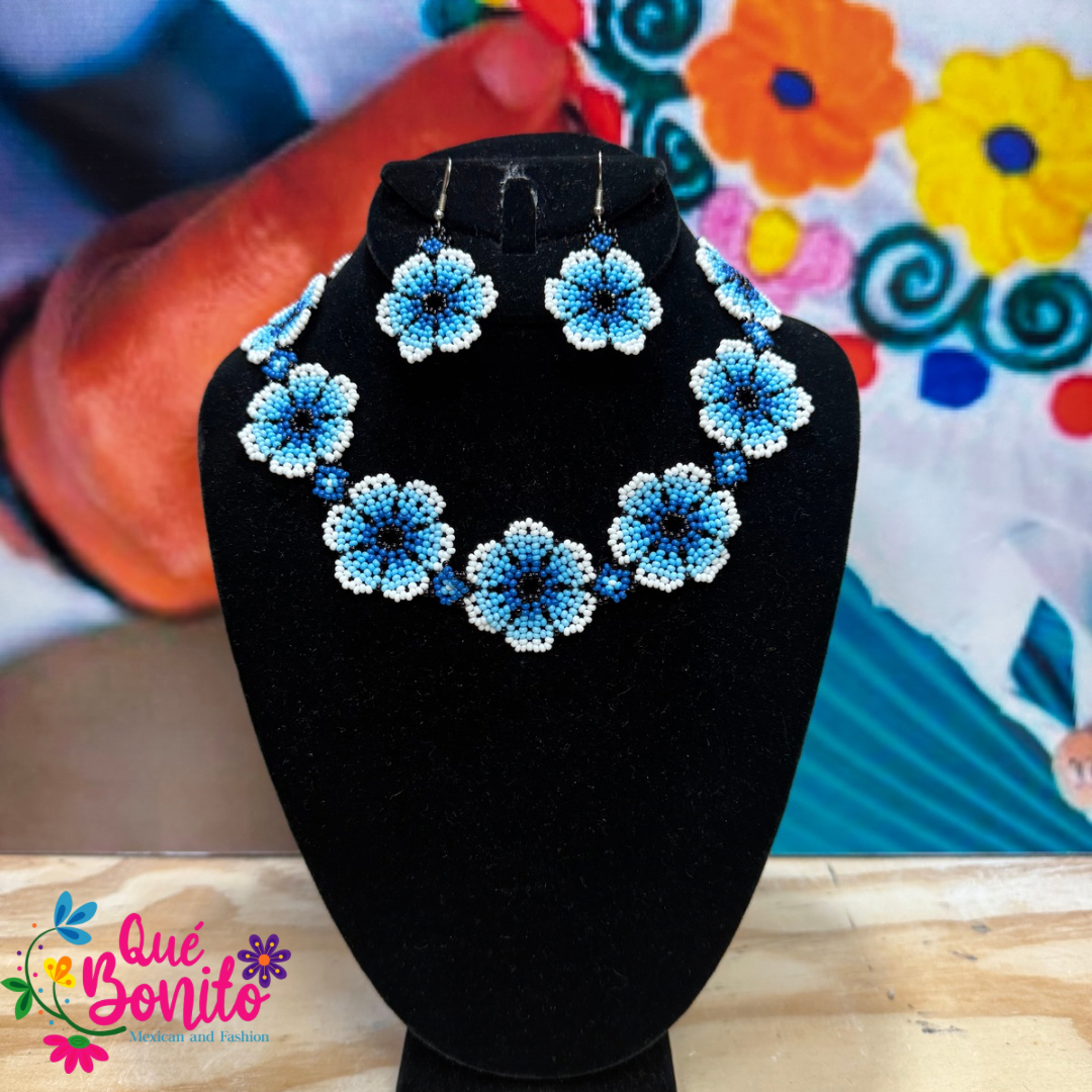 Necklace Set Different Colors and Styles Hand Crafted with Beads