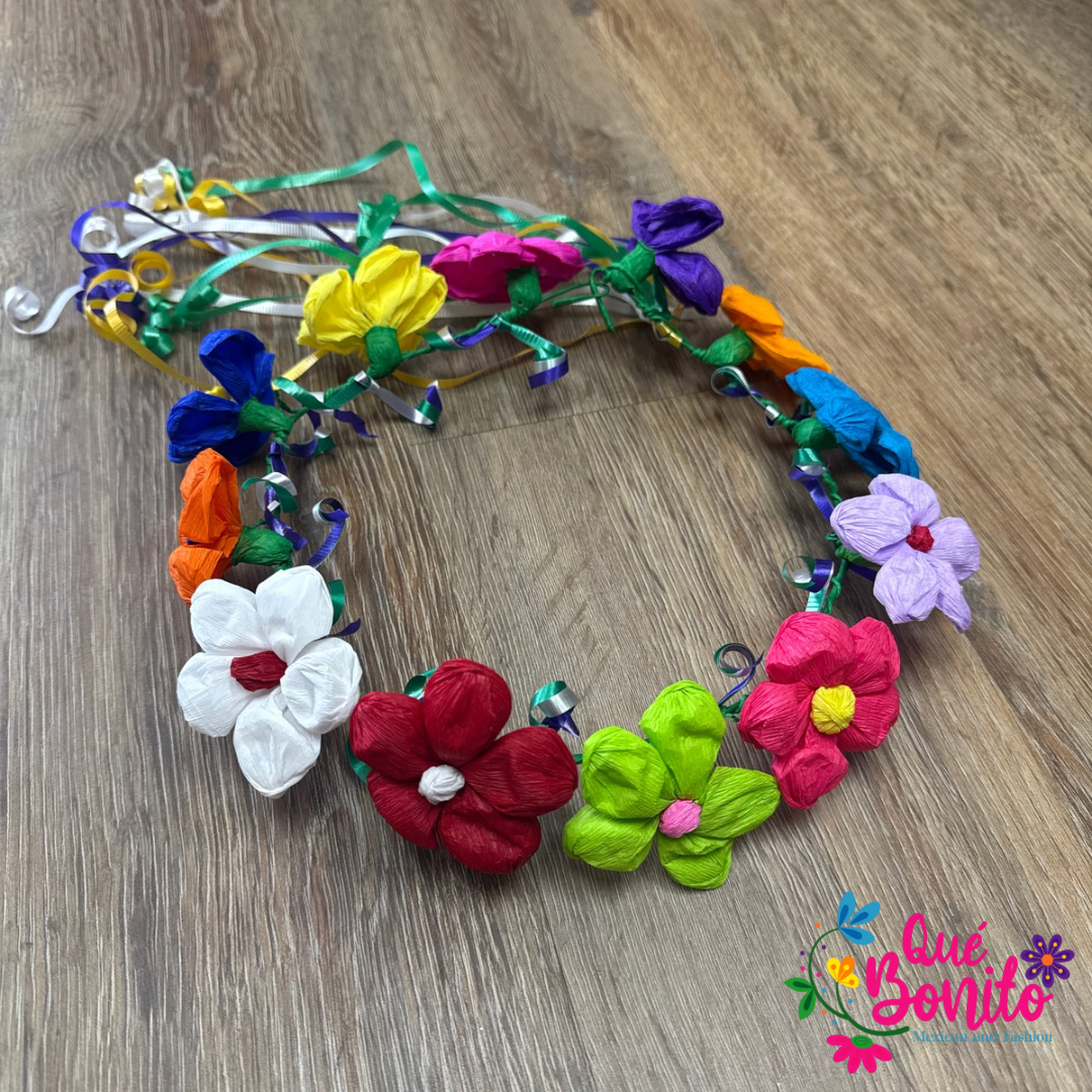 Paper Flowers Headband