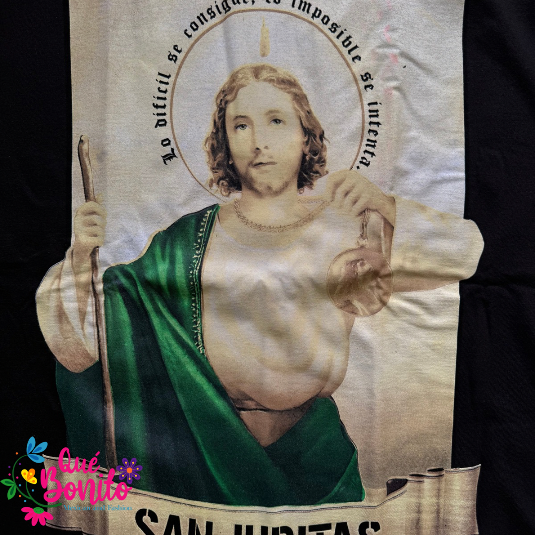 Cotton T-shirt San Judas Tadeo