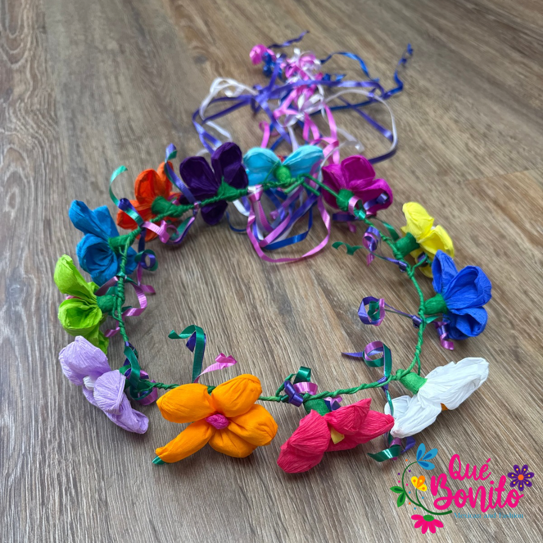 Paper Flowers Headband