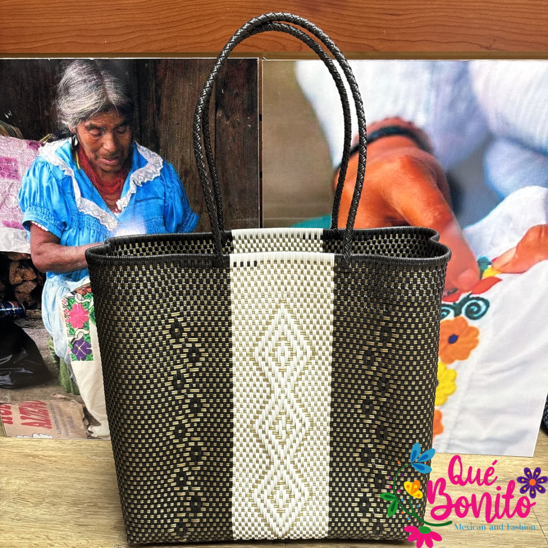 Extra Large Shopping Tote Hand Woven