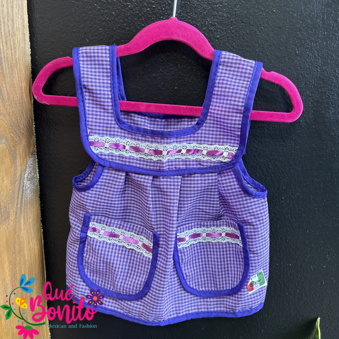 Size 2T Apron for Girls w/Pockets