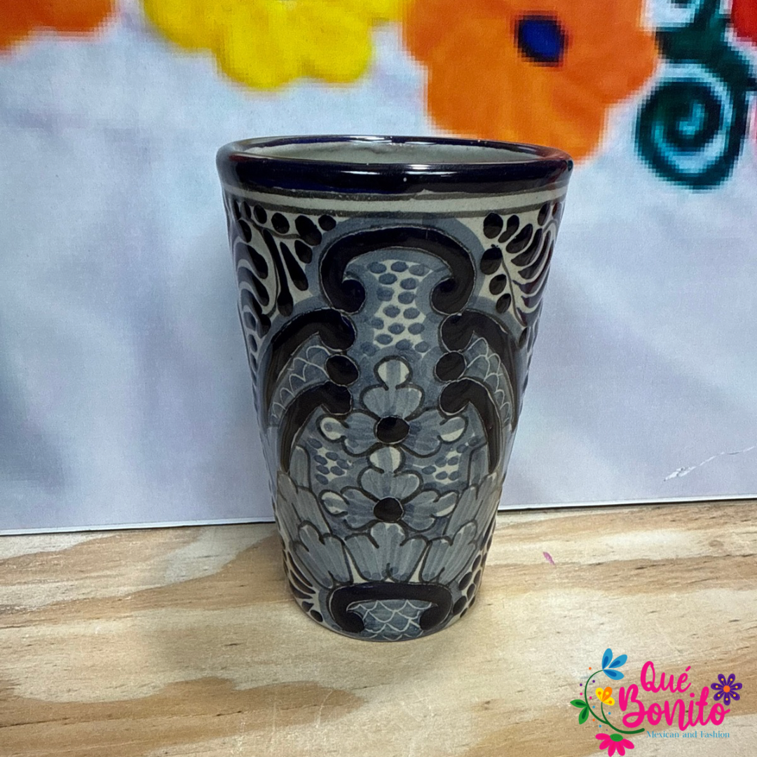 Fine Talavera Cup for Water Hand Crafted Unique Styles