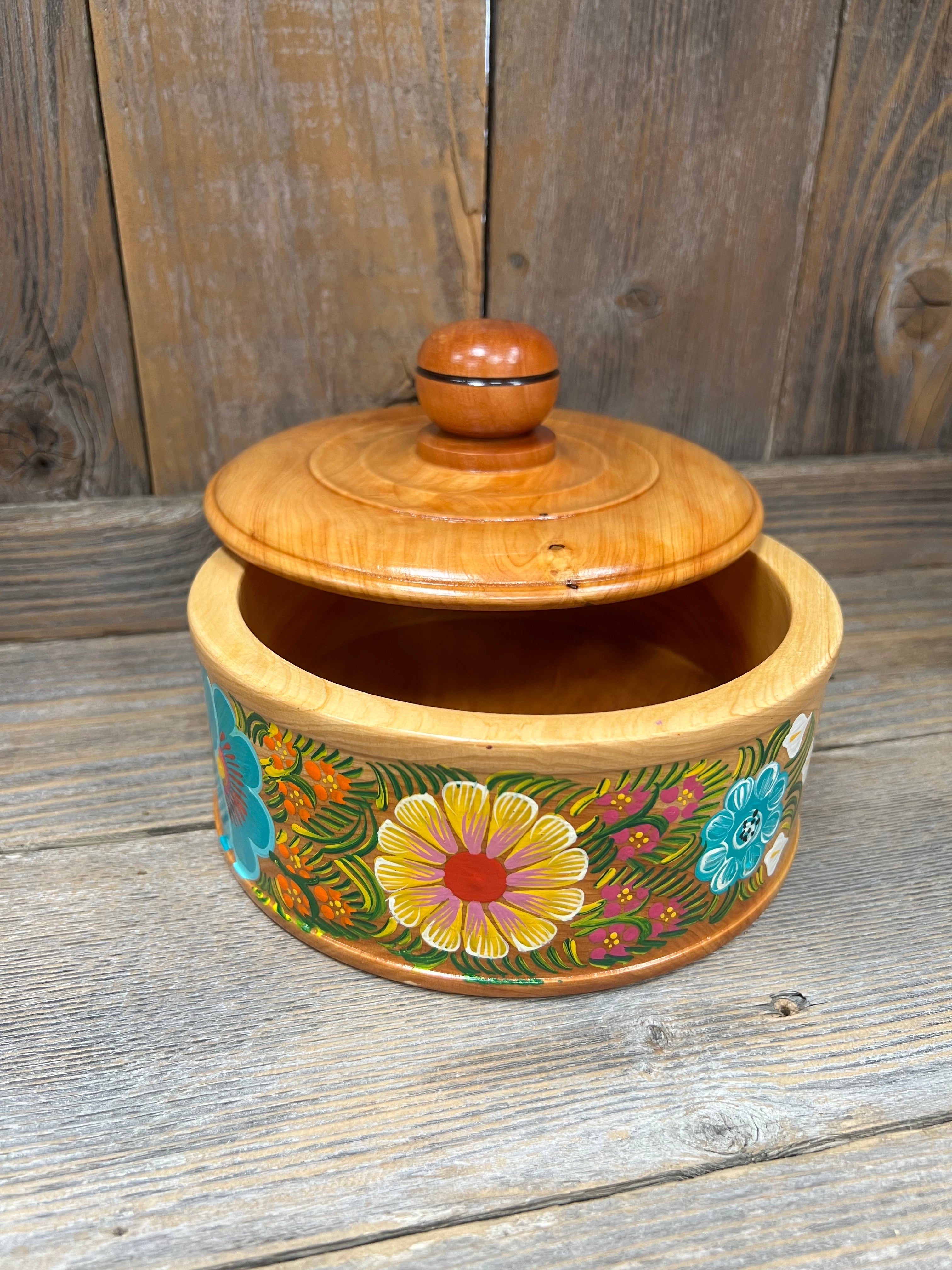 Wood Tortillera with Lid