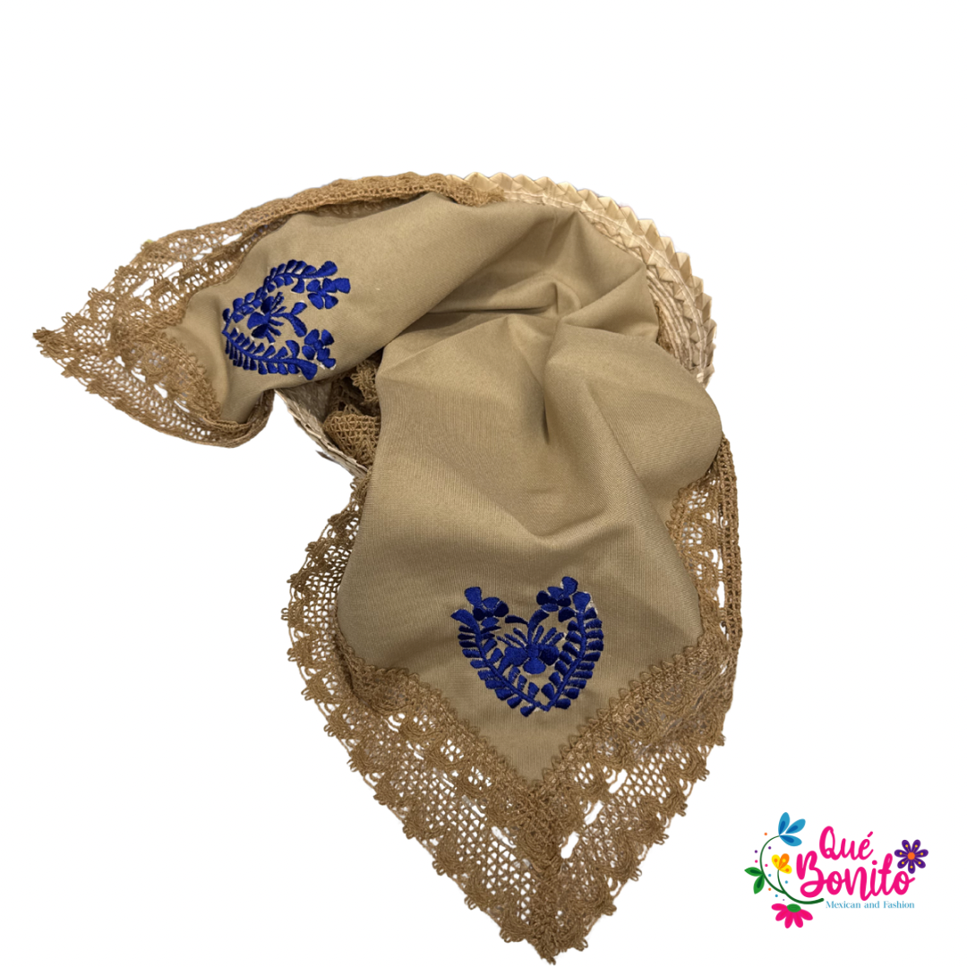 Kitchen Napkin Cloth Embroidered Heart