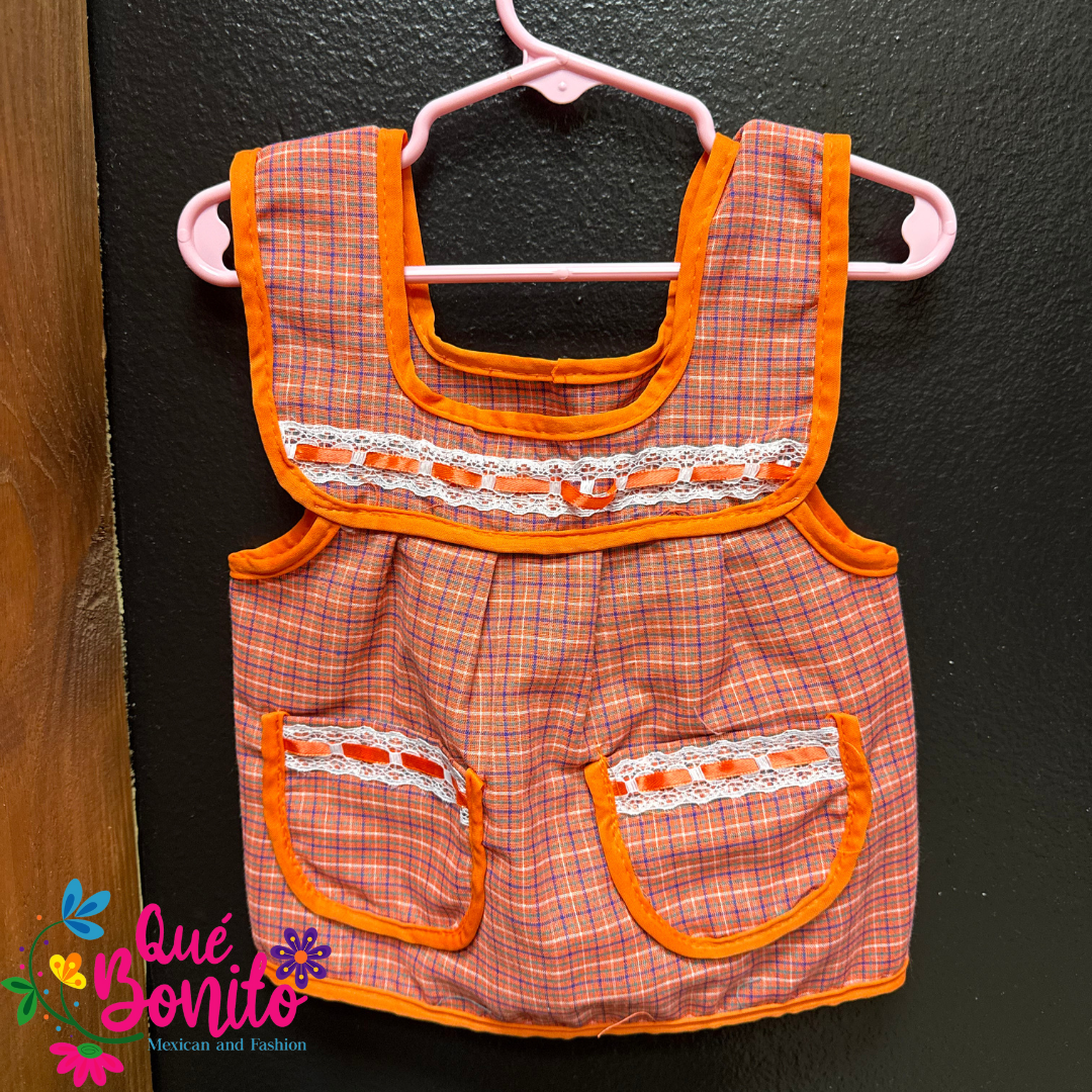 Size 2T Apron for Girls w/Pockets
