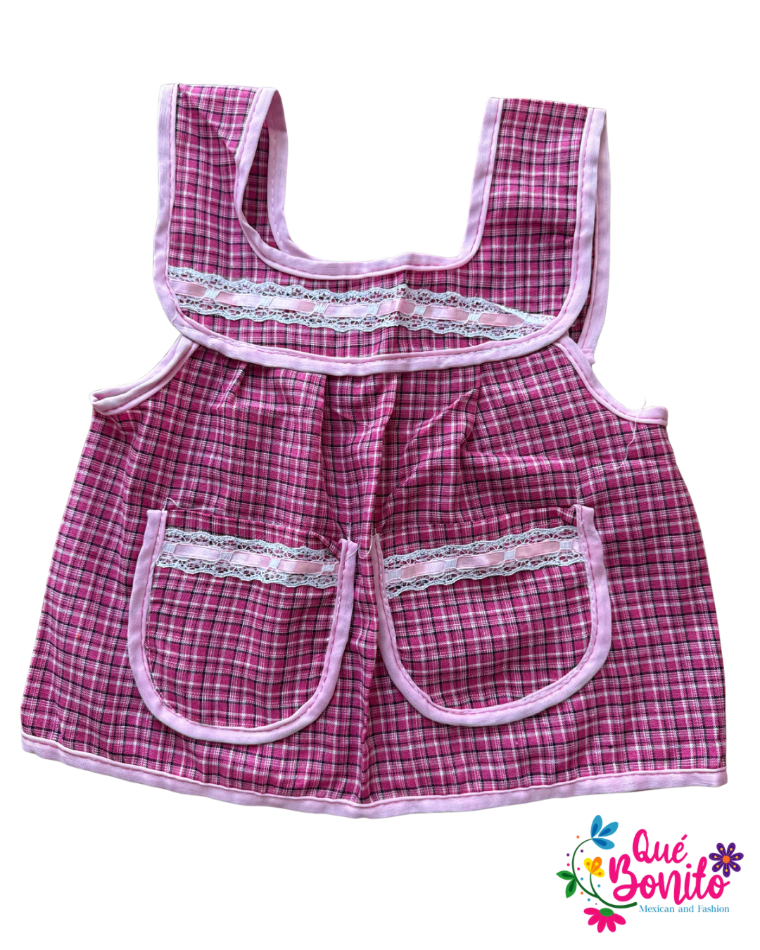 Size 2T Apron for Girls w/Pockets