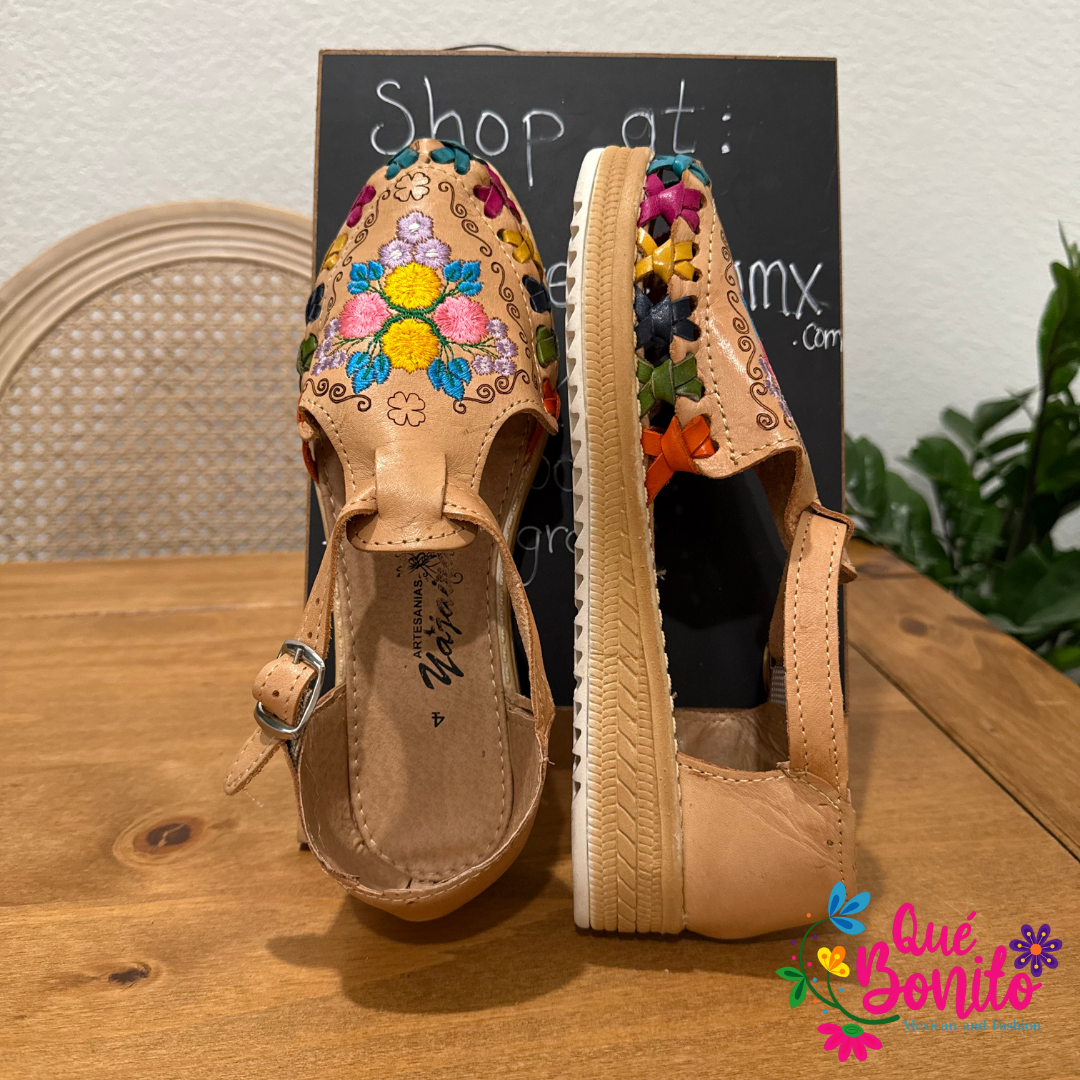 Hand Crafted Leather Huarache or Sandals Size 7 USA