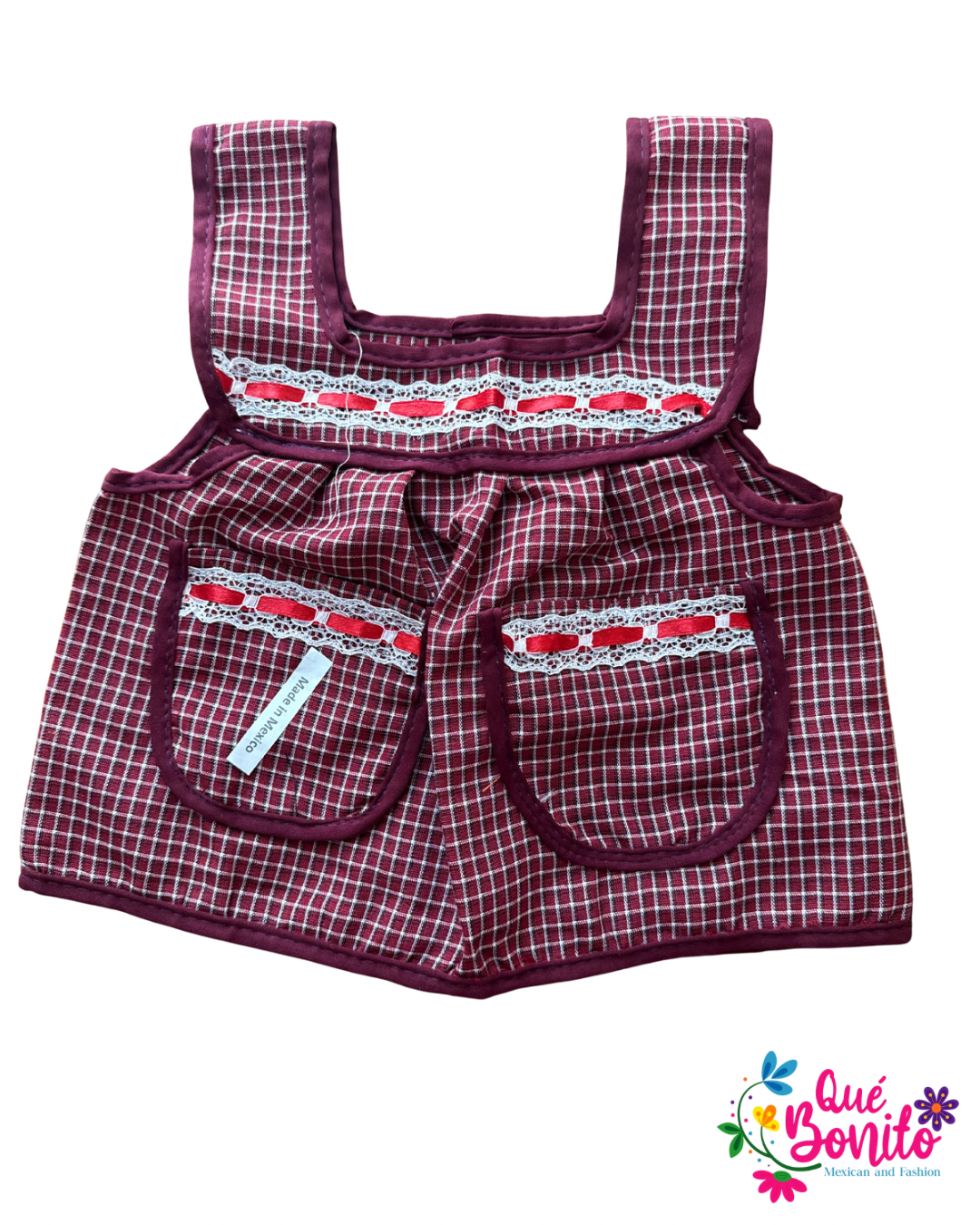 Size 2T Apron for Girls w/Pockets