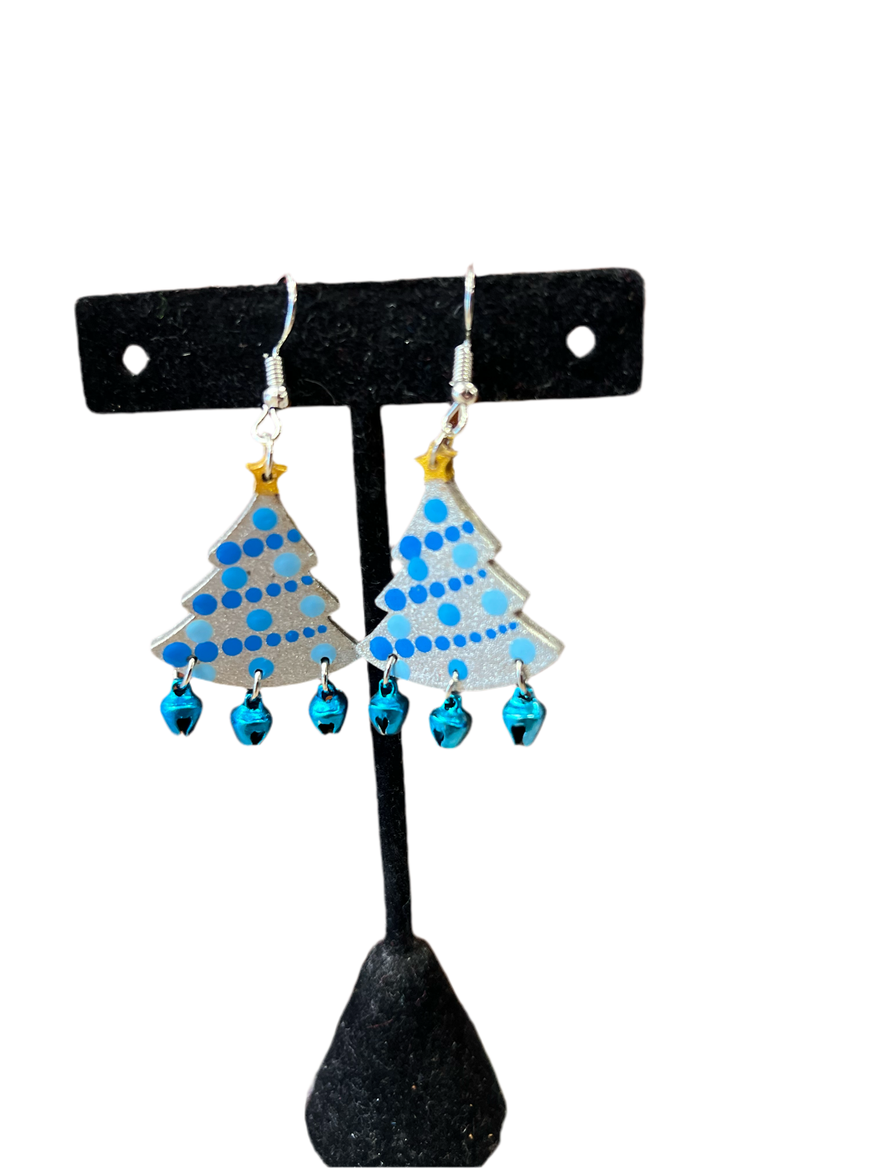 Christmas Wood Earrings