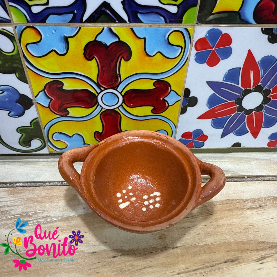 Hand Crafted Set of Three Small Casseroles