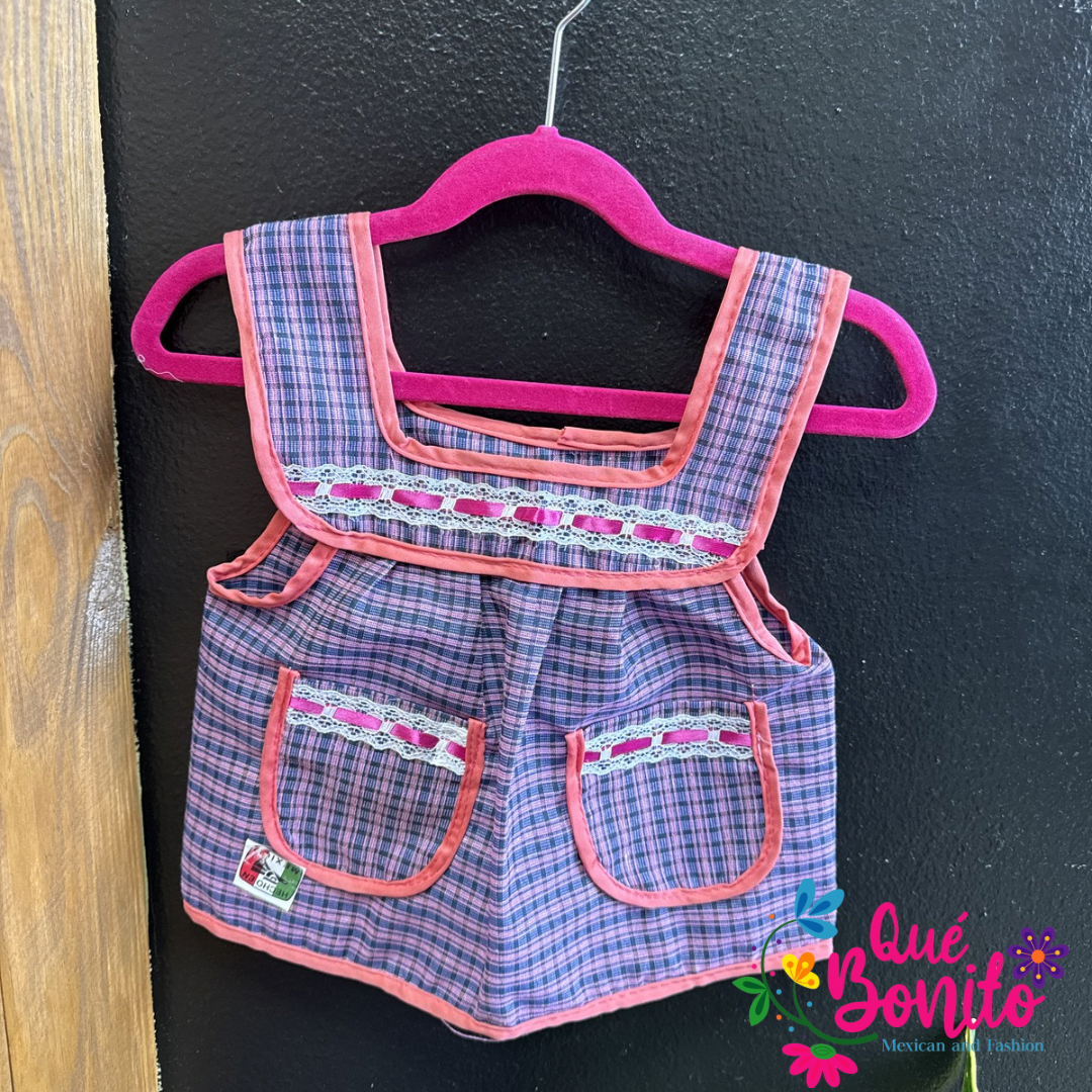 Size 2T Apron for Girls w/Pockets