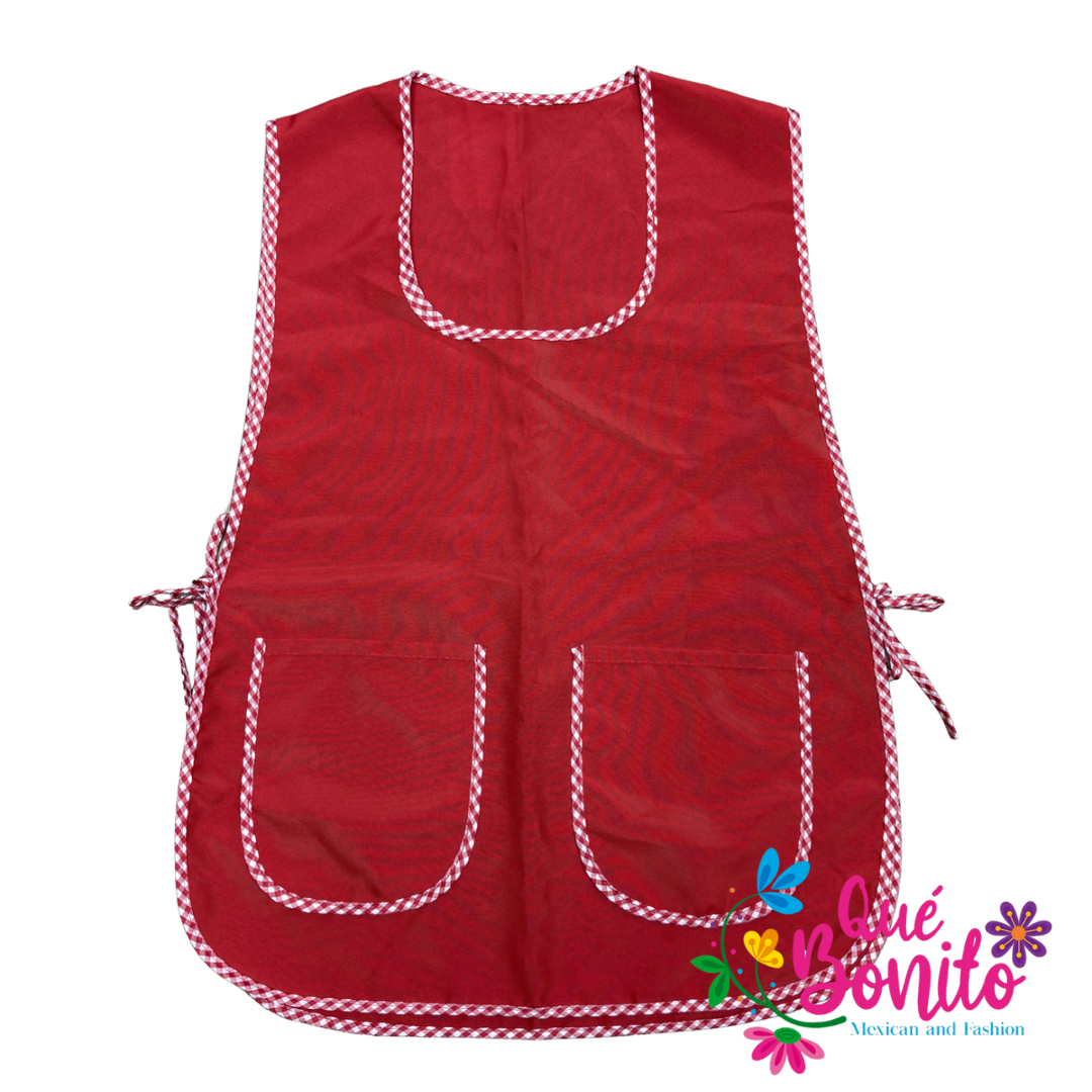 Teresa Polyester Apron Both Sides with Strings on the Side