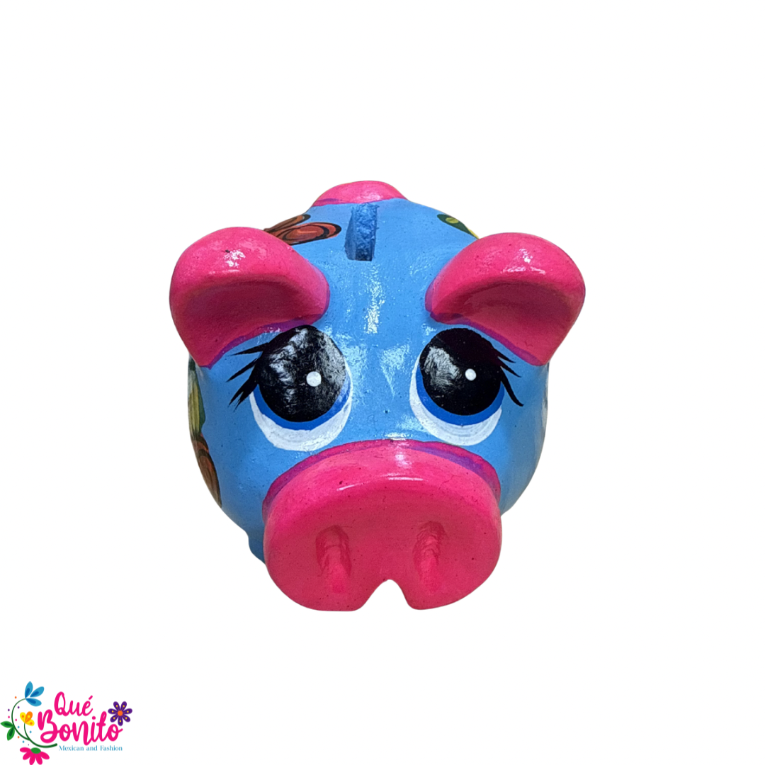 My First Piggy Bank Ceramic Hand Crafted 3.5”