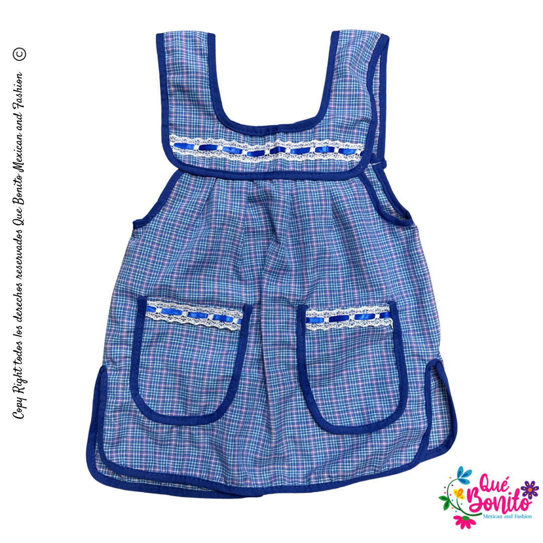 Size 6T Apron for Girls w/Pockets