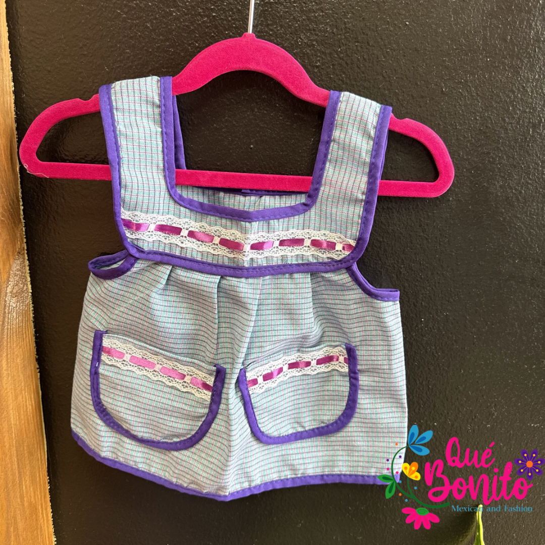 Size 2T Apron for Girls w/Pockets
