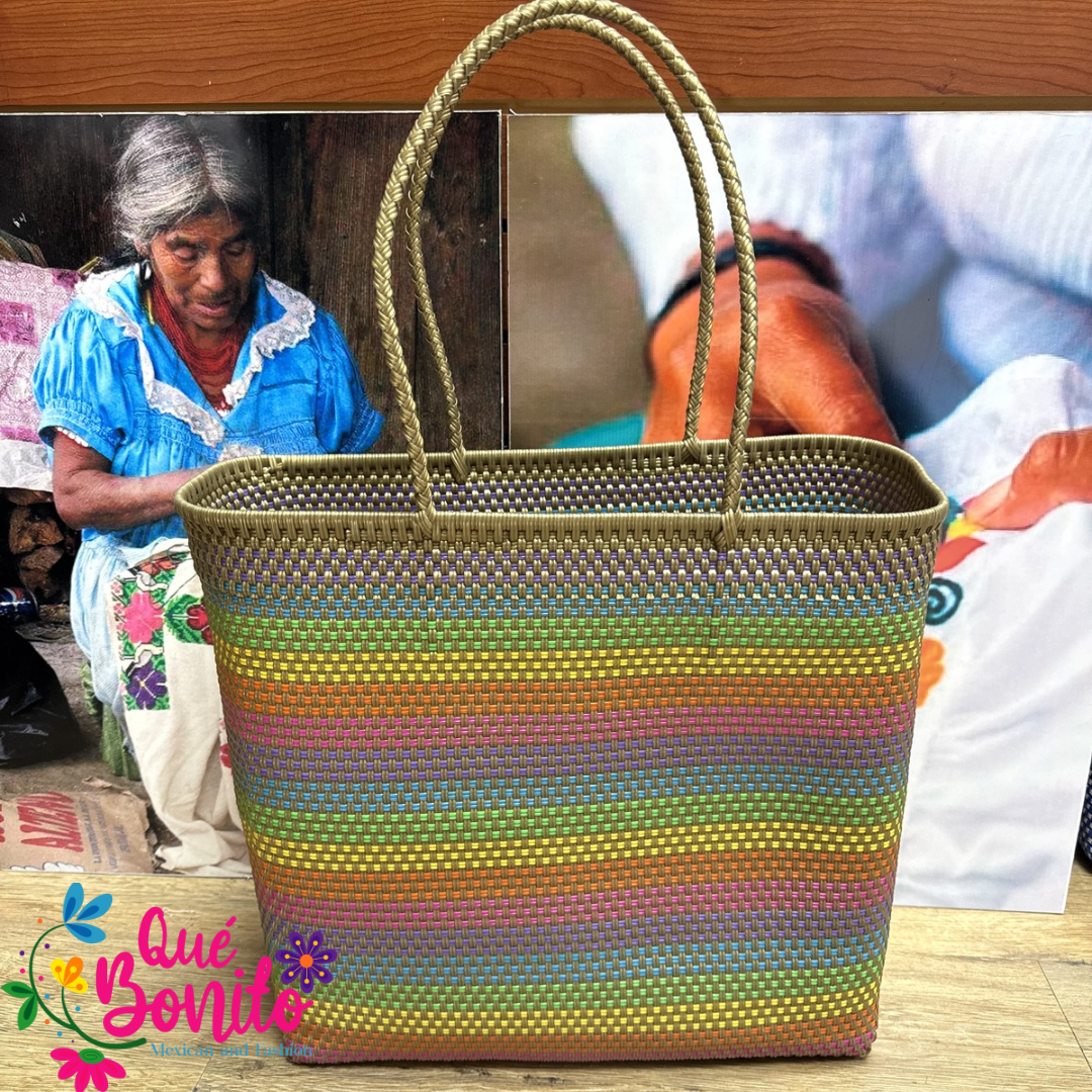 Extra Large Shopping Tote Hand Woven