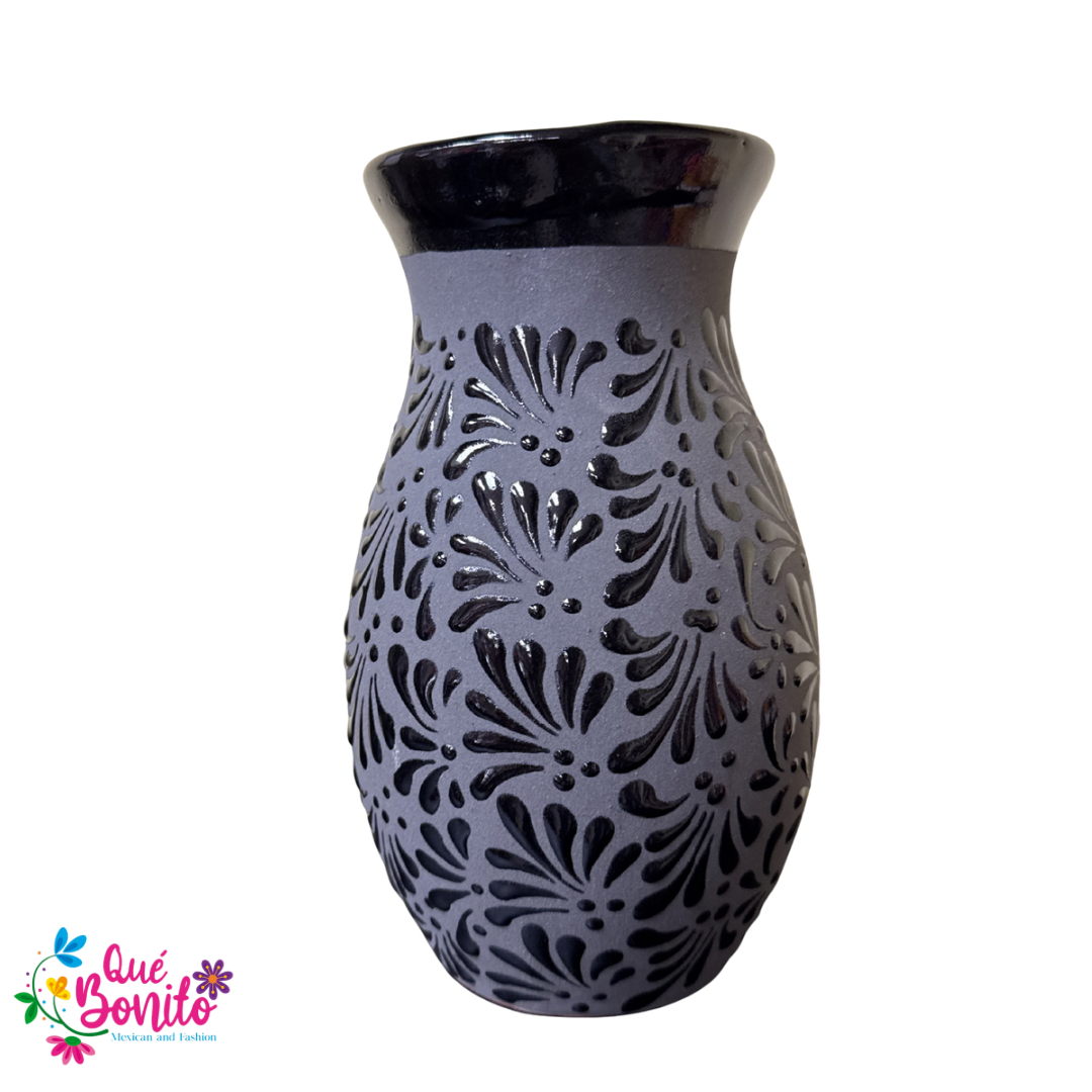 Floral Vase Hand Crafted Water Resistant