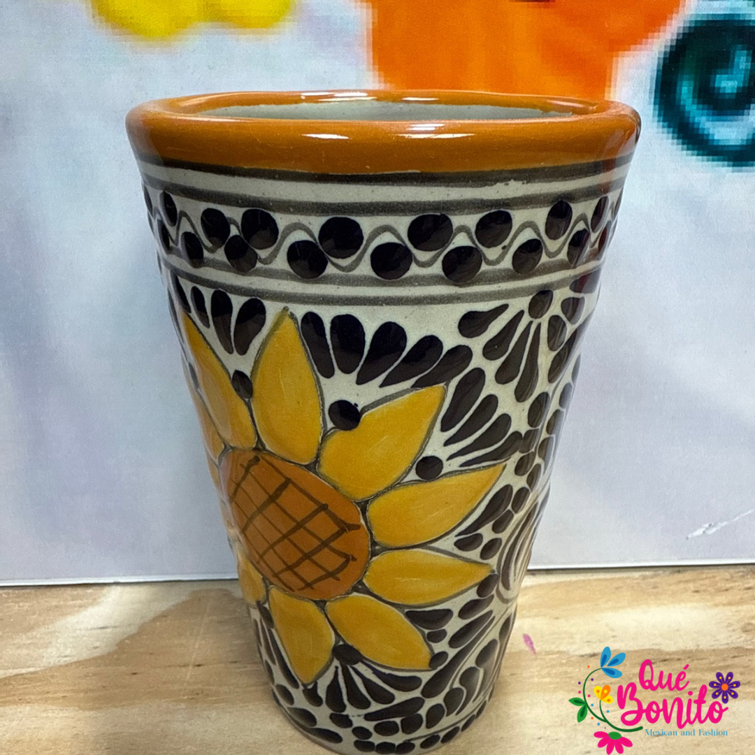 Fine Talavera Cup for Water Hand Crafted Unique Styles