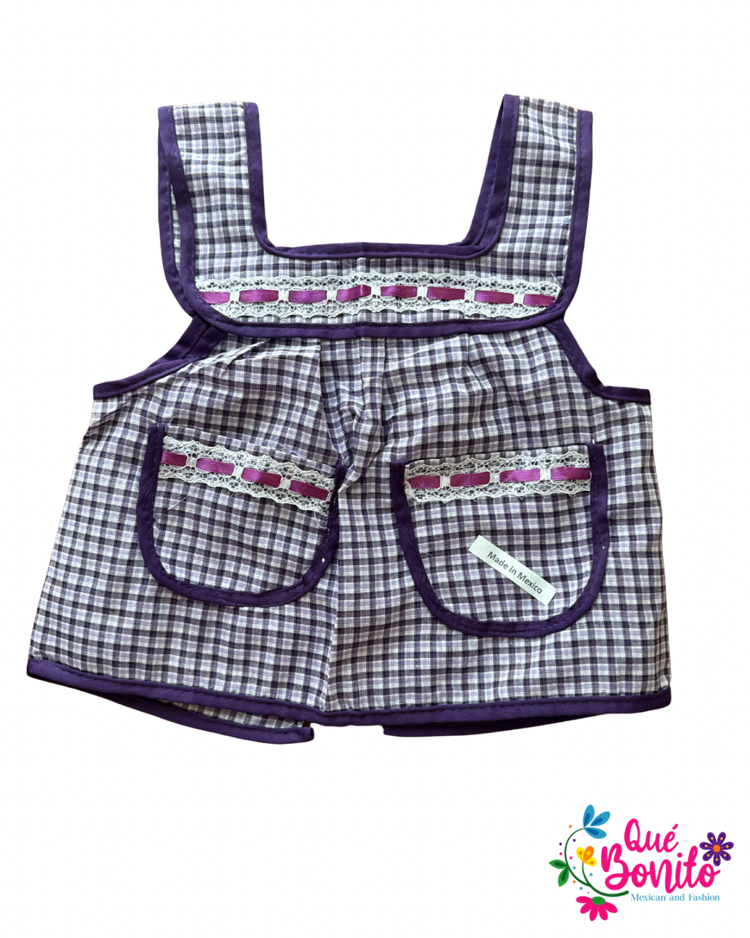 Size 2T Apron for Girls w/Pockets