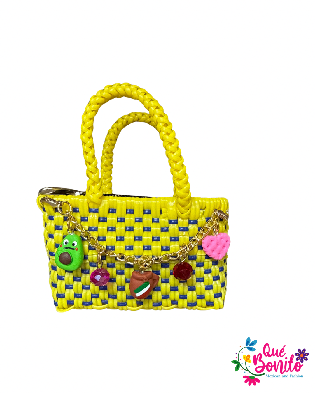 Little Hand Woven Bag with Chain
