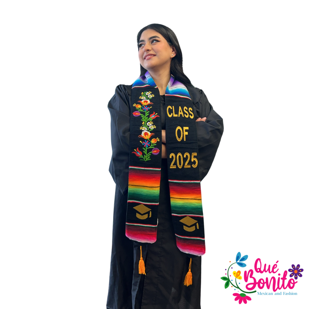 2025 Authentic Embroidered Graduation Sash