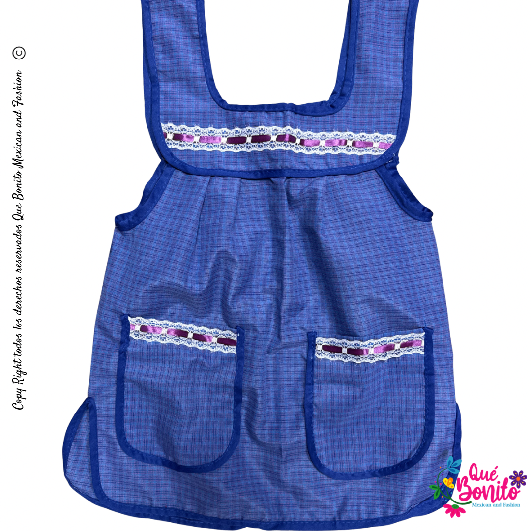 Size 8T Apron for Girls w/Pockets