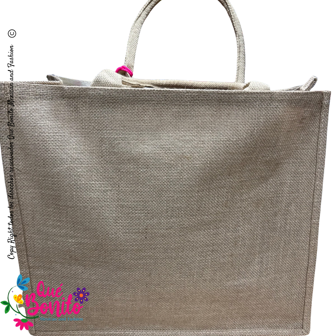 Tote Bag Colorful for Shopping or Dress up with Zipper