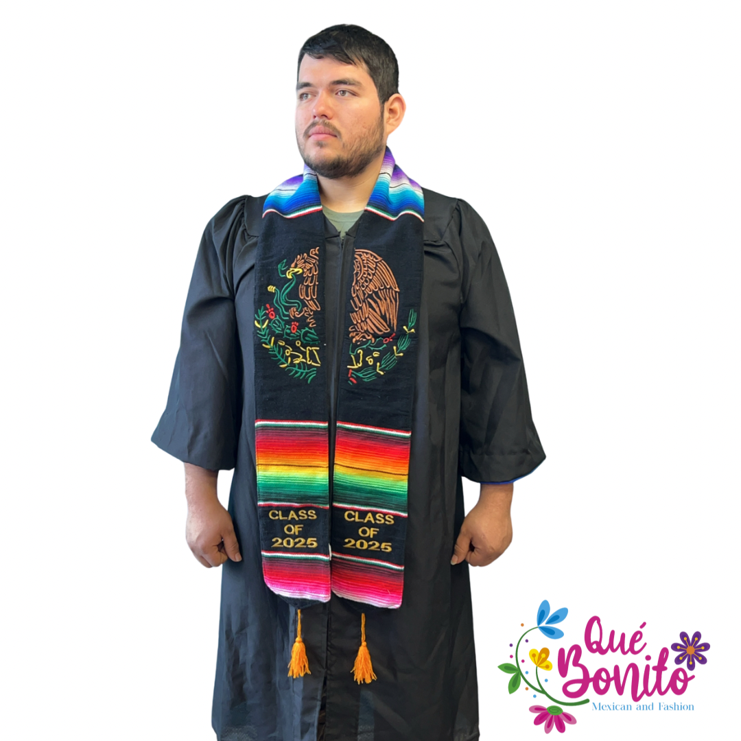 2025 Authentic Graduation Stoles Men