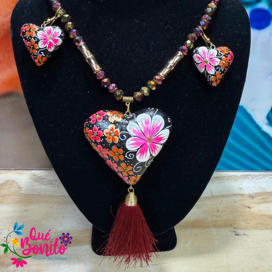 Handcrafted Heart Necklace Different Versatile Styles